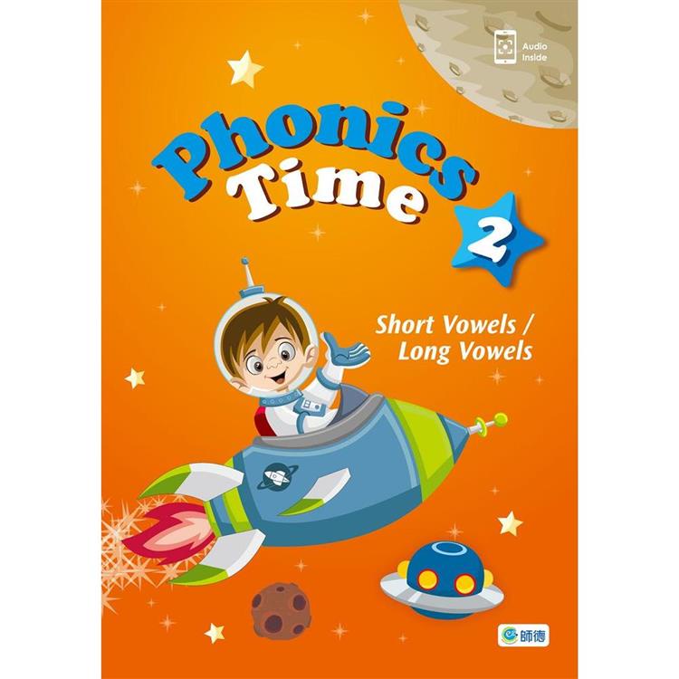 Phonics Time 2：Short Vowels / Long Vowels (課本＋QR CODE音檔【金石堂】