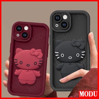 SAMSUNG 外殼殼凱蒂化妝鏡化妝鏡手機三星Galaxy A05 A05S A15 A25 A04 A04E A14