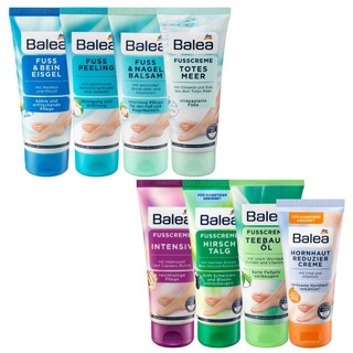 德國 DM Balea 護足霜 100ml 滋養/死海鹽/茶樹油/薄荷/凝膠/去角質 足部保養 保濕 護足霜
