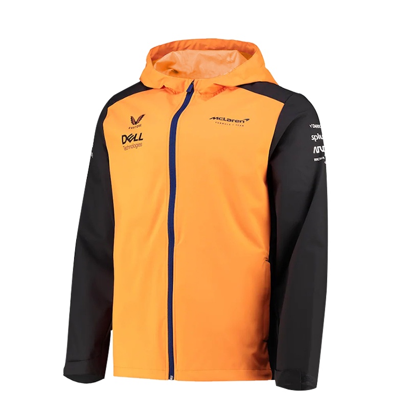 F1賽車服邁凱倫車隊夾克風衣外套防風防水McLaren諾里斯訂製