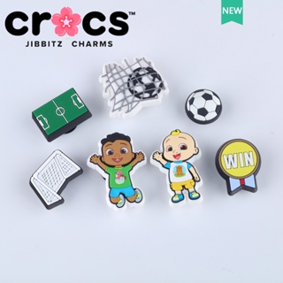 jibbitz crocs 足球運動系列 鞋釦 迷你球門 可愛鞋飾品 charms button