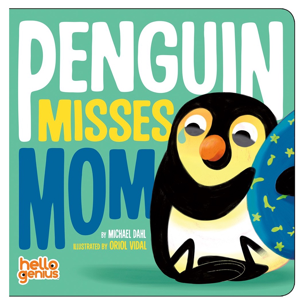 Penguin Misses Mom (硬頁書)/Michael Dahl Hello Genius 【禮筑外文書店】