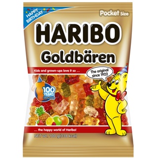 HARIBO哈瑞寶金熊Q軟糖（100g/包）（包裝隨機出貨）