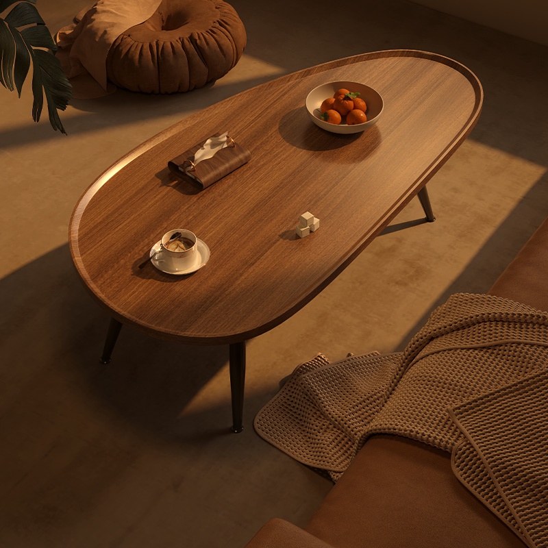 『Royal_Furniture』侘寂風茶几小戶型輕奢家用客廳現代簡約邊幾卧室簡易出租屋小桌子