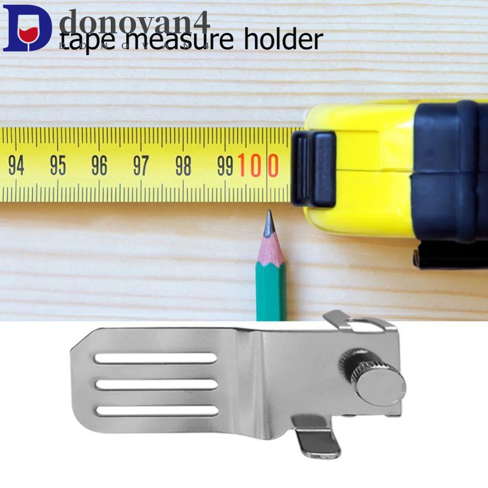 DONOVAN捲尺標記固定,畫線定位卡箍捲尺夾,靈活易於標記防腐標尺標記劃線鉛筆夾測量精密工具