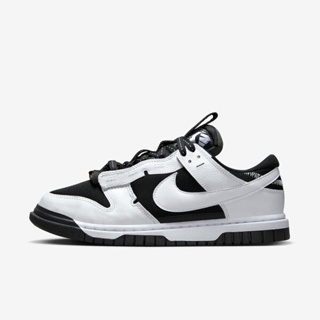 Nike Air Dunk Jumbo DV0821-002 男 休閒鞋 運動 經典 反轉 熊貓 解構 拼接 黑白