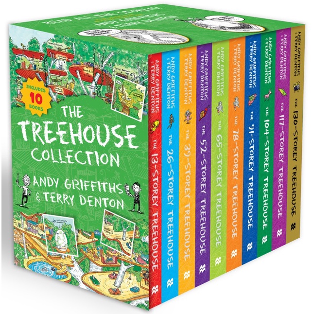 The Storey Treehouse Collection (10本平裝本套書) (13-130)/Andy Griffiths【三民網路書店】