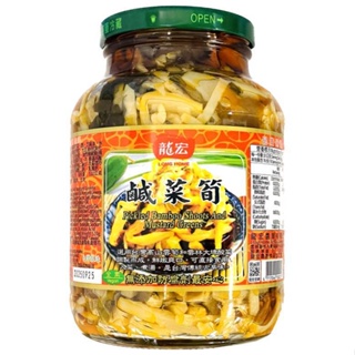 龍宏 鹹菜筍(760g/瓶)[大買家]