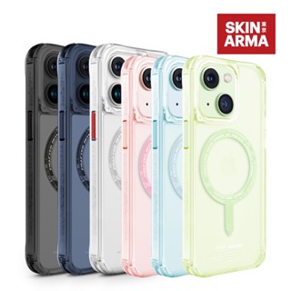 【SKINARMA】iPhone 15 低調風格磁吸防摔手機殼(Saido/掛繩環)｜Pro/Max magsafe