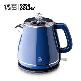 【鍋寶CookPower】316不鏽鋼雙層防燙快煮壺1.8L-藍 TAAZE讀冊生活網路書店