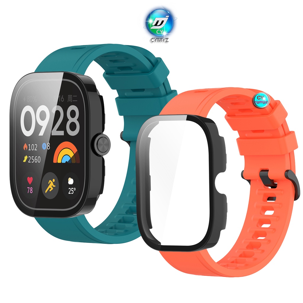 XIAOMI 小米 Redmi Watch 4 錶帶 Redmi Watch 4 錶帶矽膠錶帶運動腕帶 Redmi Wa