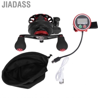 Jiadass 數字顯示捲軸緩慢下降筏釣魚左/右手 USB