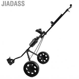 Jiadass 可折疊高爾夫球手推車多功能 2 輪推拉車球場配件