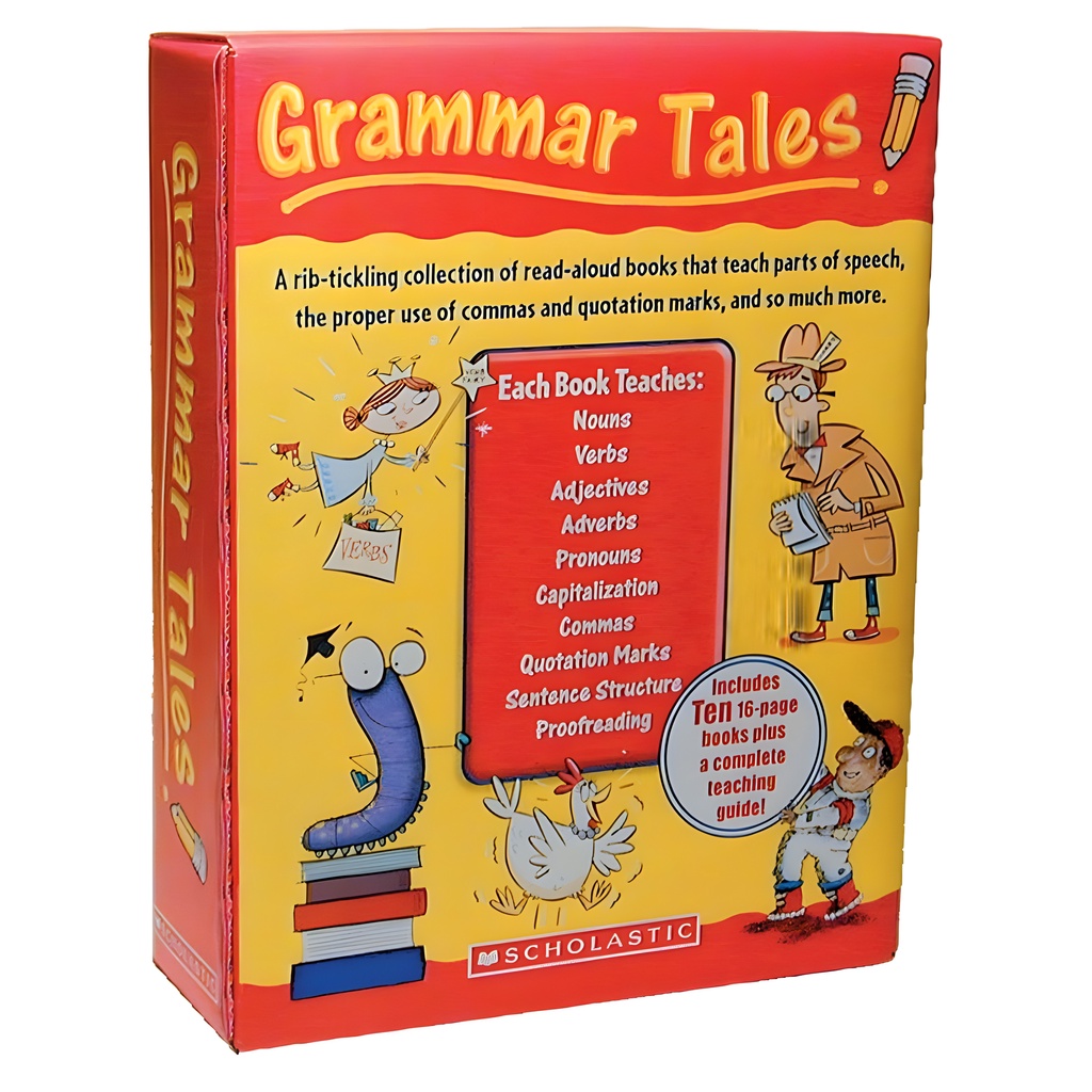 Grammar Tales Box Set (10 Books)/Pamela Chanko【禮筑外文書店】