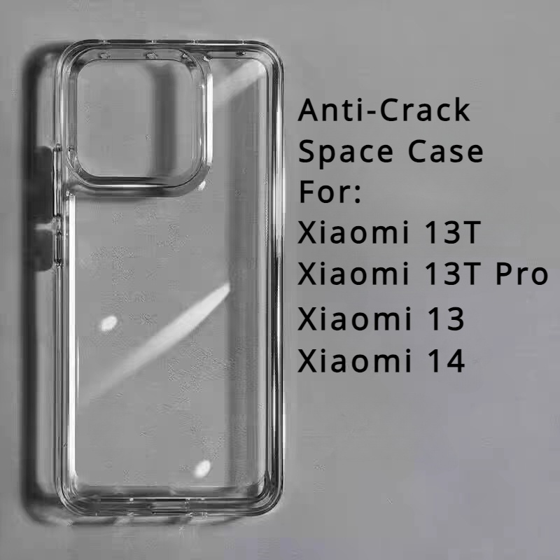透明太空殼小米 13T Pro 手機殼 小米13 Pro 小米14 Pro 保護套 Redmi 13C