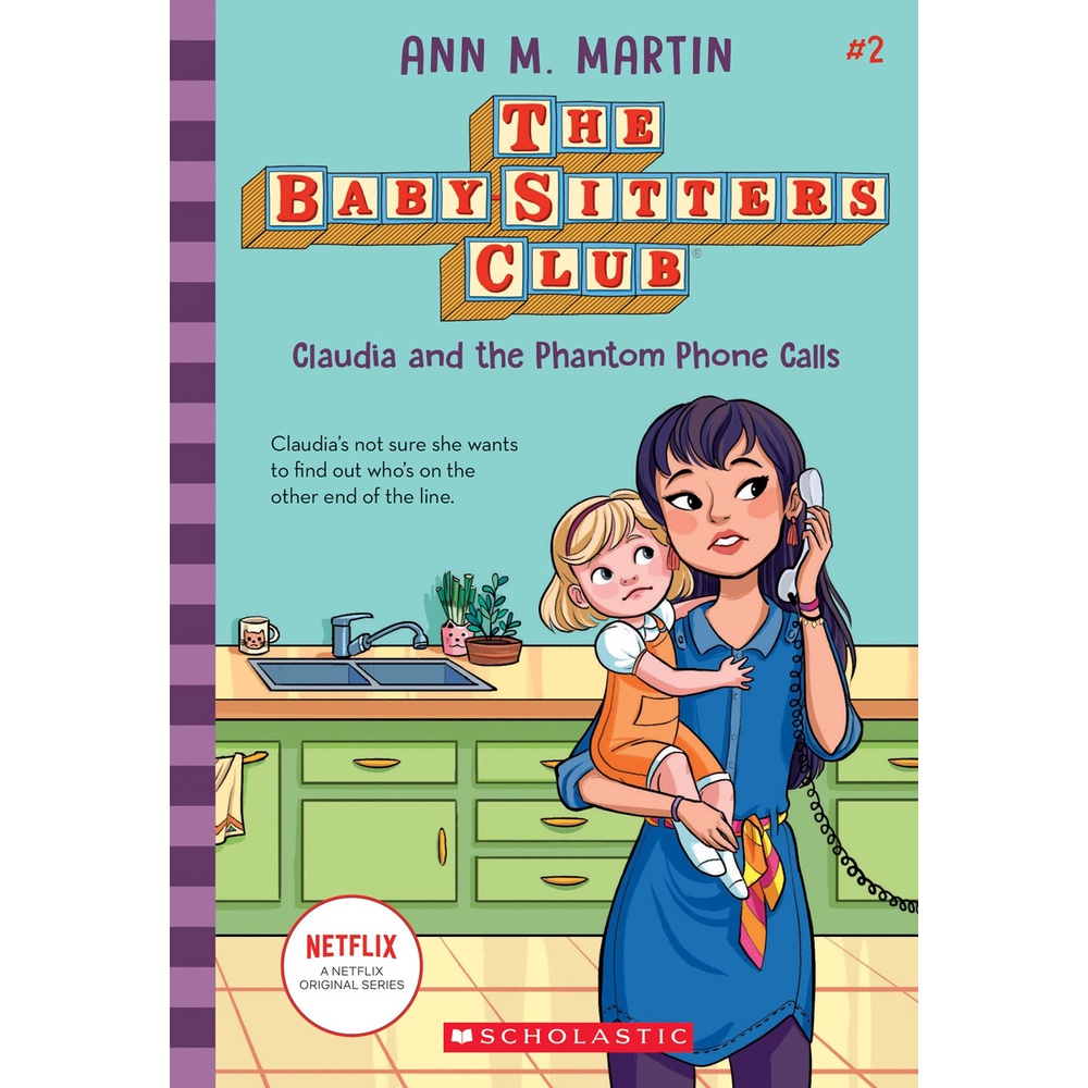 Claudia and the Phantom Phone Calls (The Baby-sitters Club #2)/Ann M. Martin【禮筑外文書店】