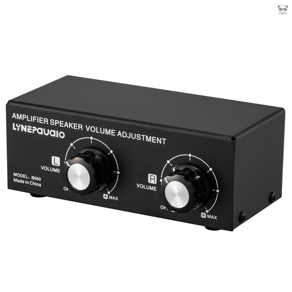 LYNEPAUAIO 無源音箱音量調整控制器 功放音箱左右聲道獨立控制音量調整器 型號B050
