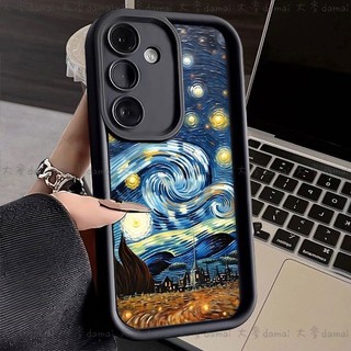 梵高油畫 S25 Ultra 手機殼 適用 三星S25 Ultra S25+ S24 Ultra S23 全包防摔保護殼