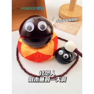 💥全場七折💥 敲敲小木魚敲打辦公室解壓法器實木迷你可愛擺件上班靜心搞怪禮物