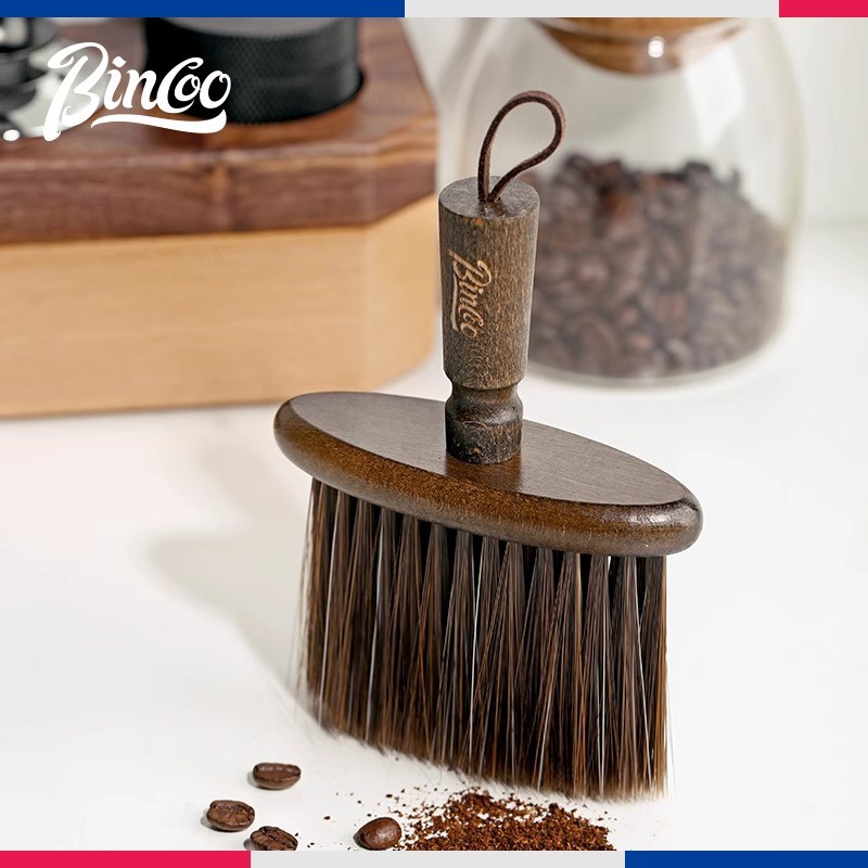 【現貨速發】Bincoo咖啡機刷子咖啡刷吧檯咖啡粉清理刷咖啡工具渣粉掃清潔毛刷