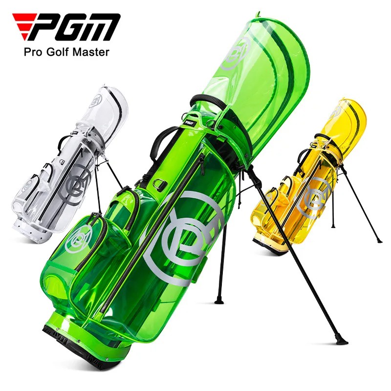 PGM QB131 高爾夫球包女士高品質防水便攜式球桿包輕巧明亮透明推桿 韓版透明golf包