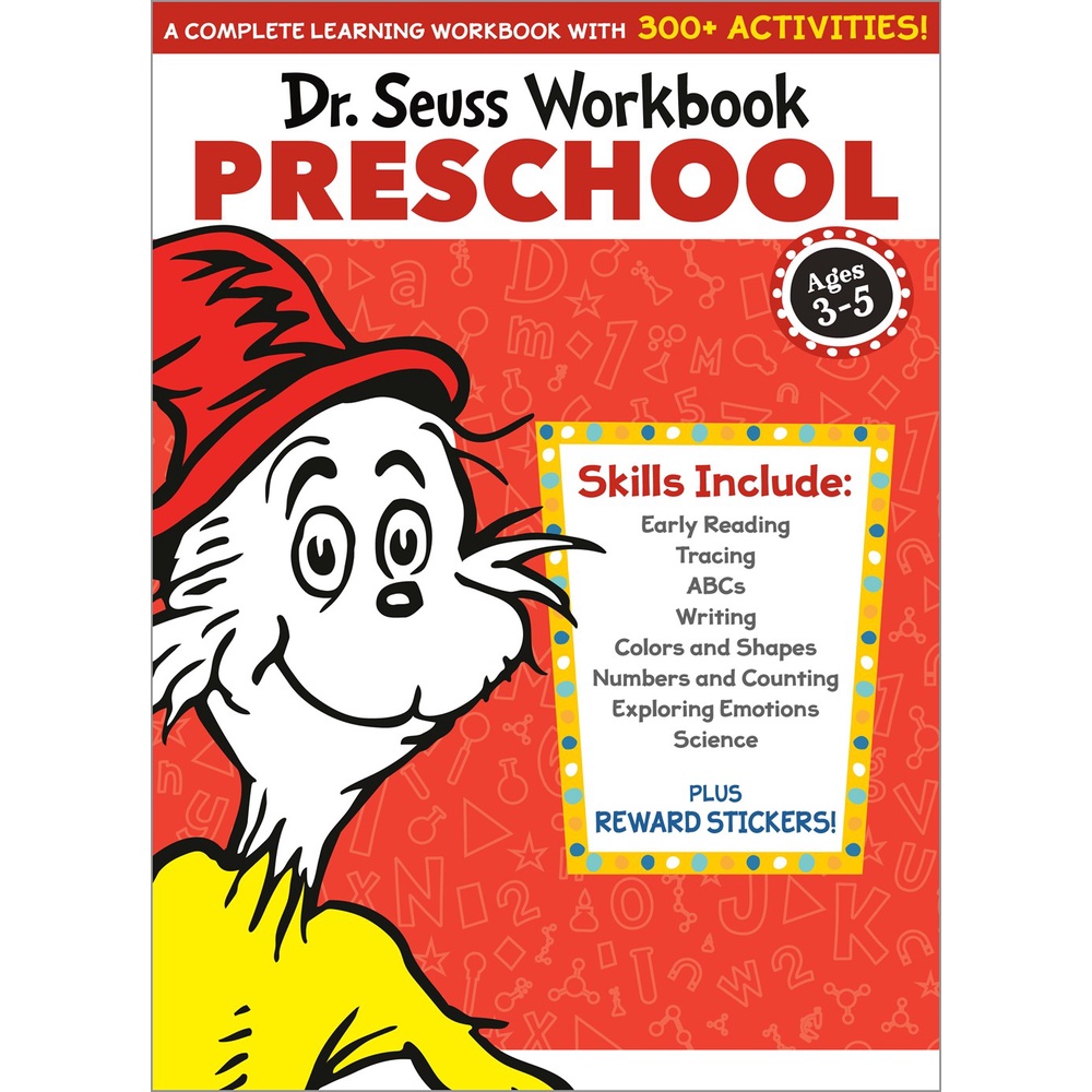 Dr. Seuss Workbook: Preschool－A Complete Learning Workbook with 300+ Actives/Dr. Seuss【禮筑外文書店】