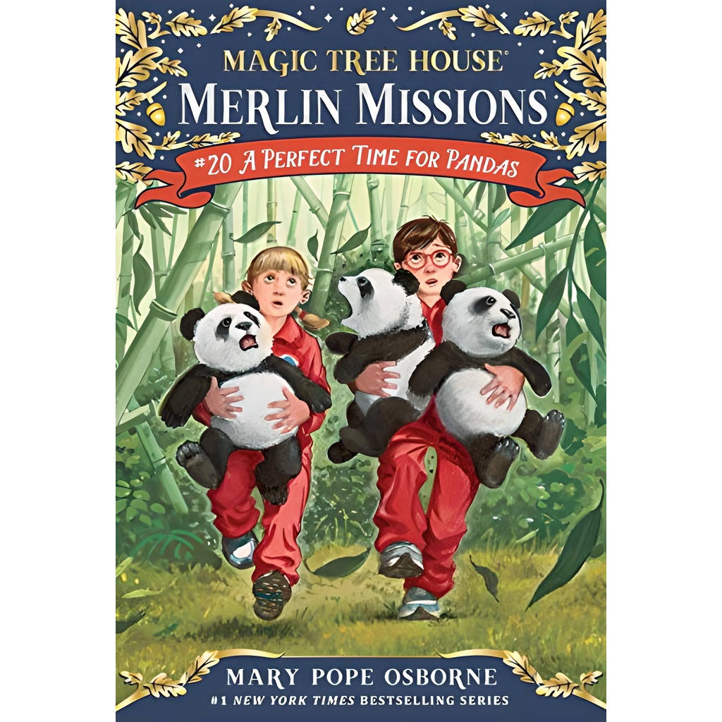 Merlin Mission #20: A Perfect Time for Pandas (平裝本)/Mary Pope Osborne Magic Tree House: Merlin Missions 【三民網路書店】