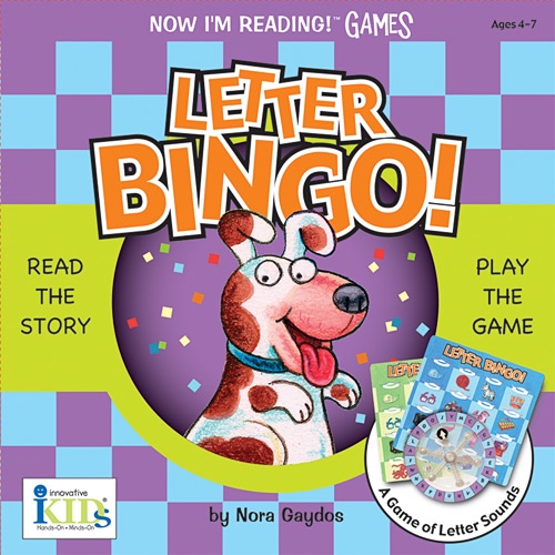 Letter Bingo (硬頁書)/Nora Gaydos Now Im Reading! 【禮筑外文書店】