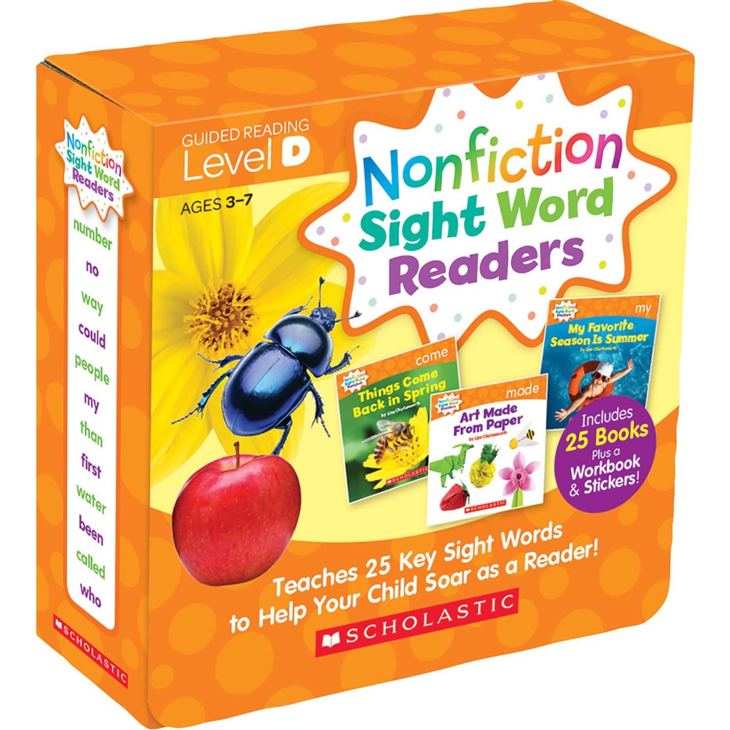 Nonfiction Sight Word Readers Level D (With Storyplus)(有聲書)/Scholastic【三民網路書店】