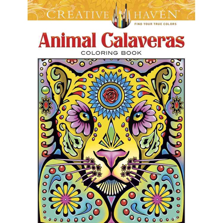 Creative Haven Animal Calaveras/Mary Agredo Creative Haven Coloring Books 【三民網路書店】