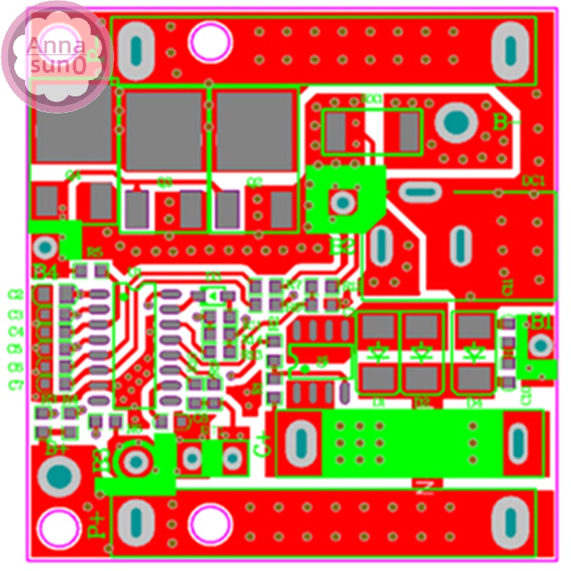 Annasun 5S 18V 21V 20A 充電保護板保護電路板 HG