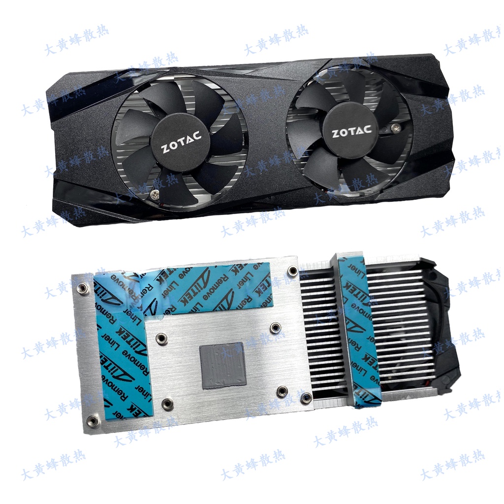 現貨 全新 ZOTAC索泰GeForce GTX1650 1050 1050ti 2/4GB LP顯卡散熱器