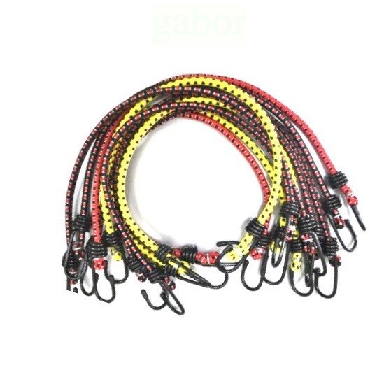 《67-7 生活單車》 彩色彈性彈簧繩束帶-附掛勾 捆綁繩 摩托車後貨架行李捆紮帶/綑繩/行李繩