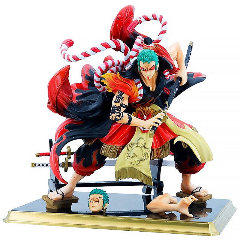 海賊王辦 和之國 歌舞伎索隆 可換頭 GK 天獅 動漫雕像模型 當天出貨
