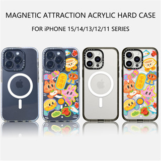 Casetify X HOKO Mix 磁吸黑白邊透明邊帶字體外殼 Apple IPhone 11 12 13 14 1