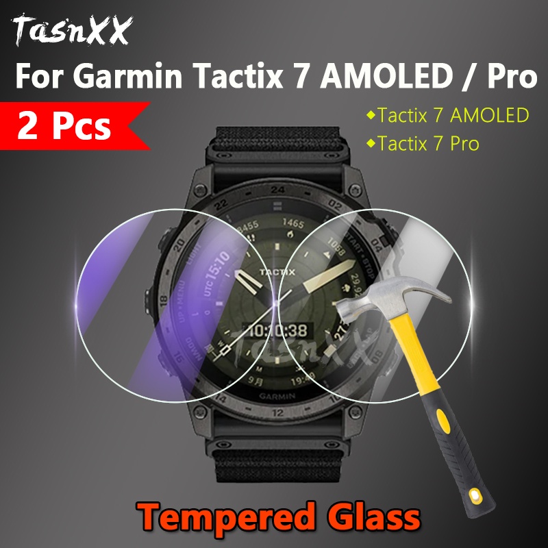 1/2/3/5 PCS 適用於 Garmin Tactix 7 AMOLED / Pro 2.5D 超薄透明/防紫光 9