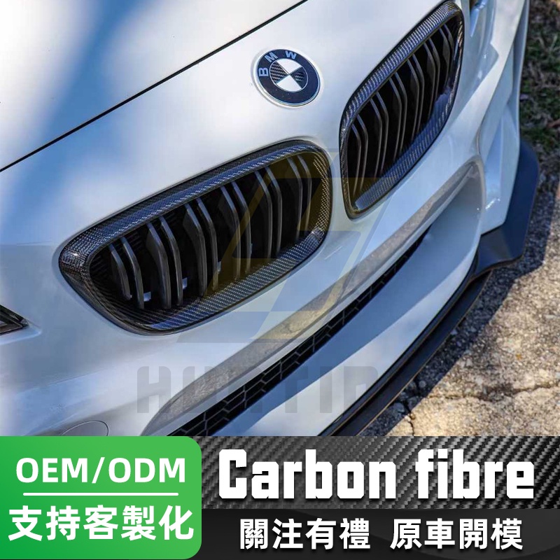 免運 BMW F22 F23 碳纖維水箱罩 雙線 寶馬 2系 218i 220i 卡夢鼻子 水箱護罩 水箱護網