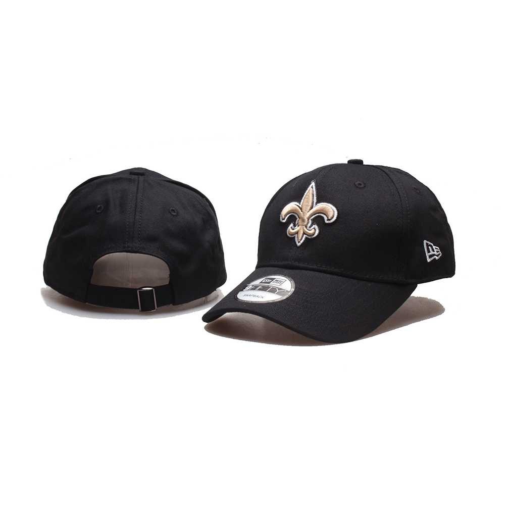 NFL 橄欖球帽 新奧爾良聖徒 New Orleans Saints 彎簷 老帽 棒球帽 男女通用  嘻哈時尚潮帽