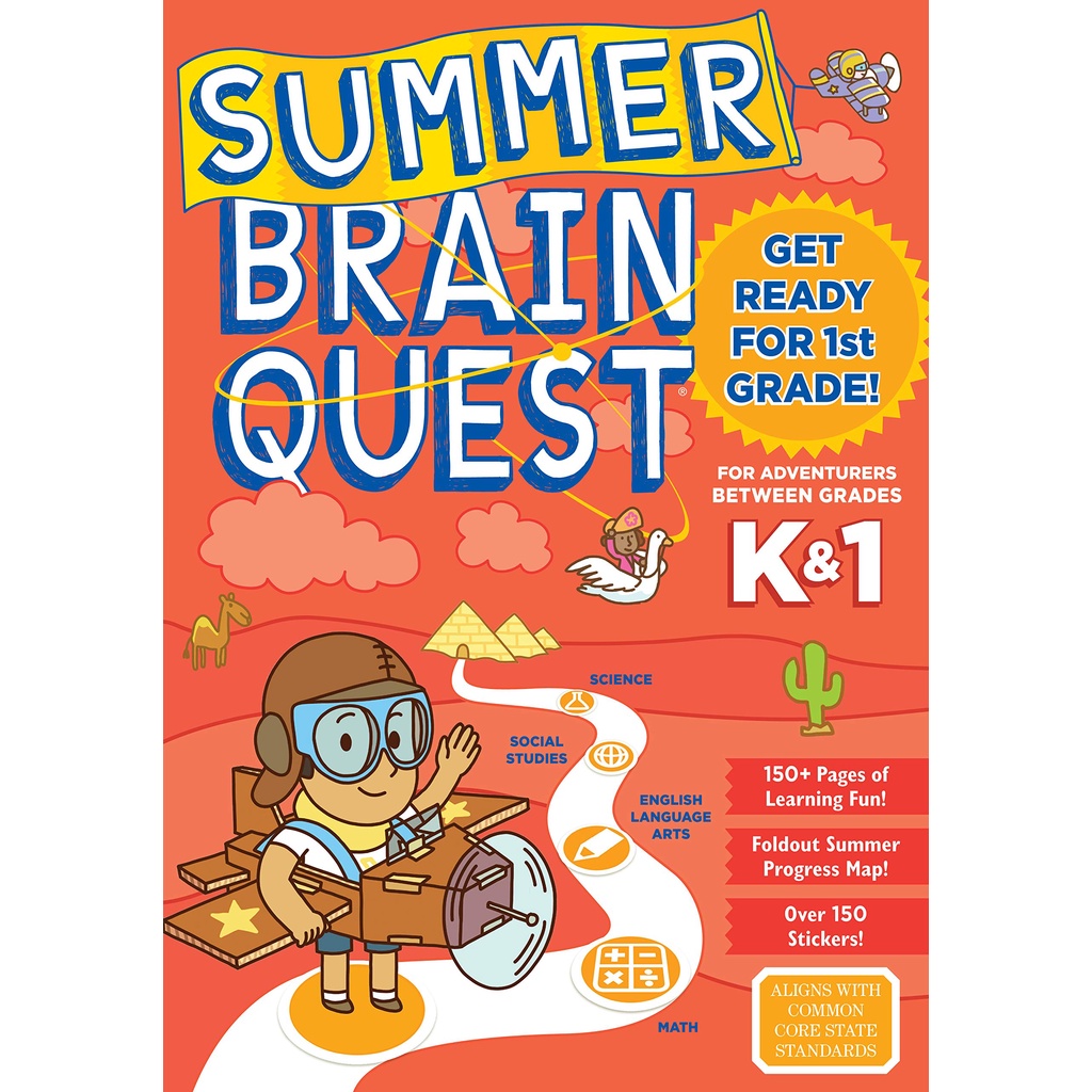 Summer Brain Quest－Between Grades K &amp; 1/Workman Publishing【三民網路書店】