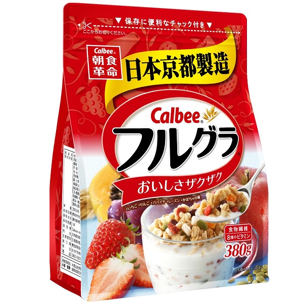 Calbee 卡樂比富果樂水果麥片380g