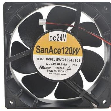 【專注】San Ace120W三洋9WG1224J103 GR350焊機變頻器專用風扇DC24V 1.0A