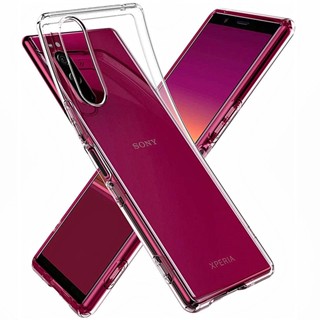 適用於索尼 Xperia 5 II III IV V Slim 柔軟透明矽橡膠防刮 CP 果凍盒水晶防黃後蓋