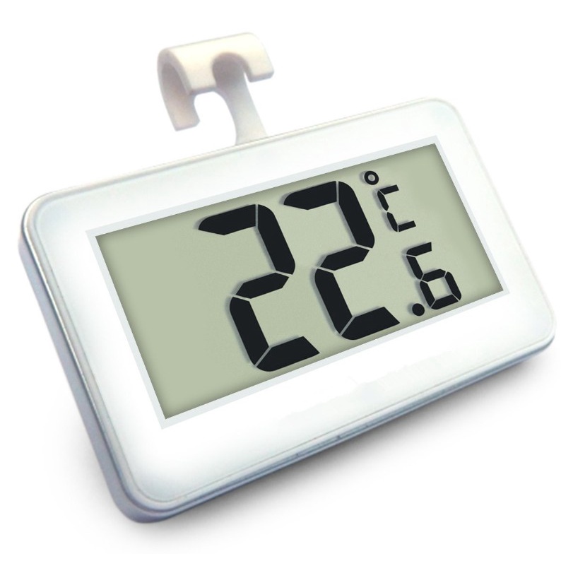 數字冰箱/冰櫃溫度計 -- 防水、LCD、無線和掛鉤
