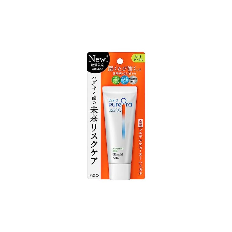 Japan Direct PureOra36500 Medicated Multi Care Paste 牙膏 薄荷柑橘