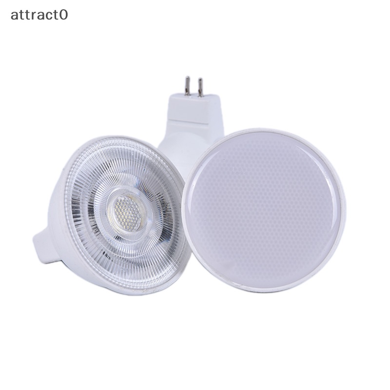 Attact 可調光 GU10 COB LED 射燈 6W MR16 球泡燈 220V 白燈筒燈 TW