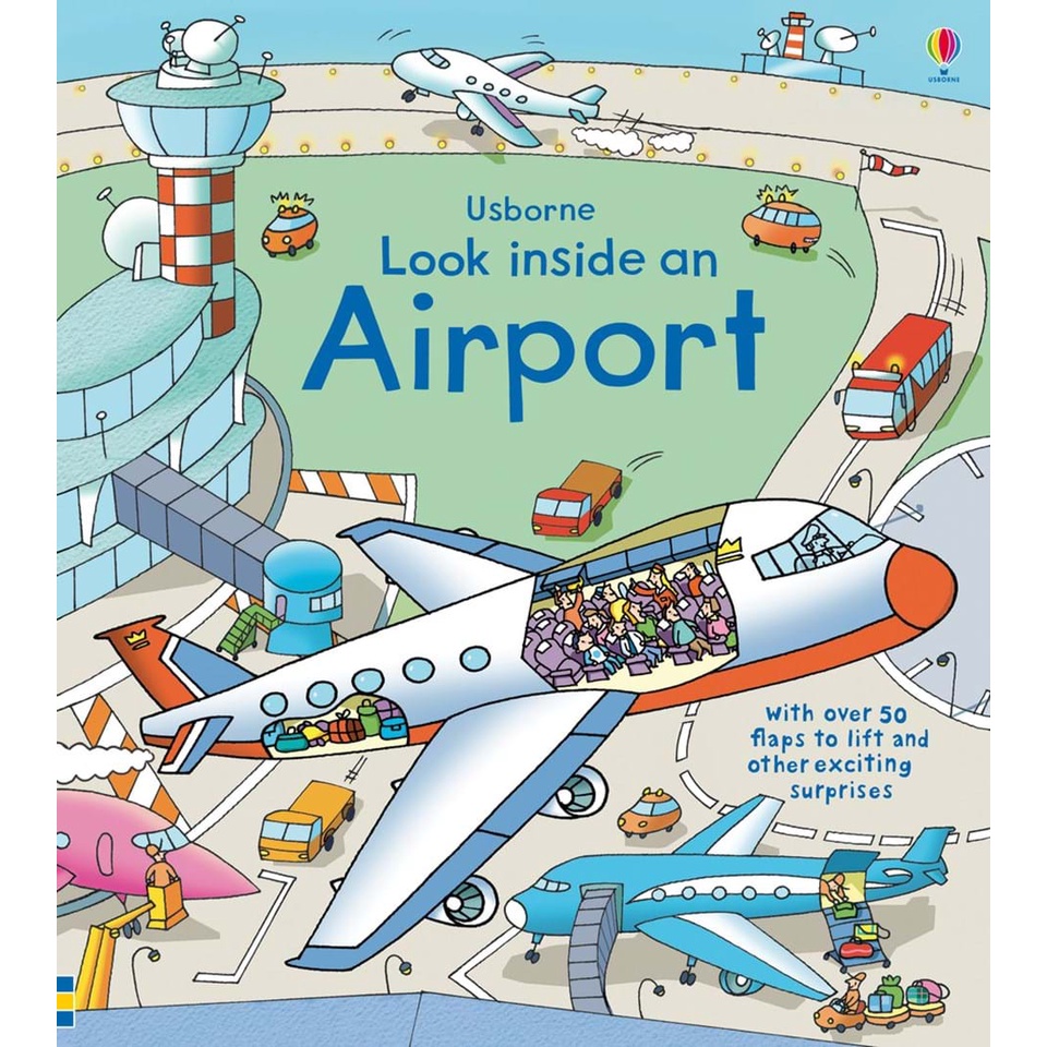 Look Inside an Airport (硬頁書)/Rob Lloyd Jones【禮筑外文書店】