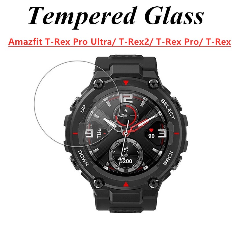 適用於 Amazfit T-Rex 2 鋼化玻璃屏幕保護膜 Amazfit T-Rex Pro Ultra / T Re