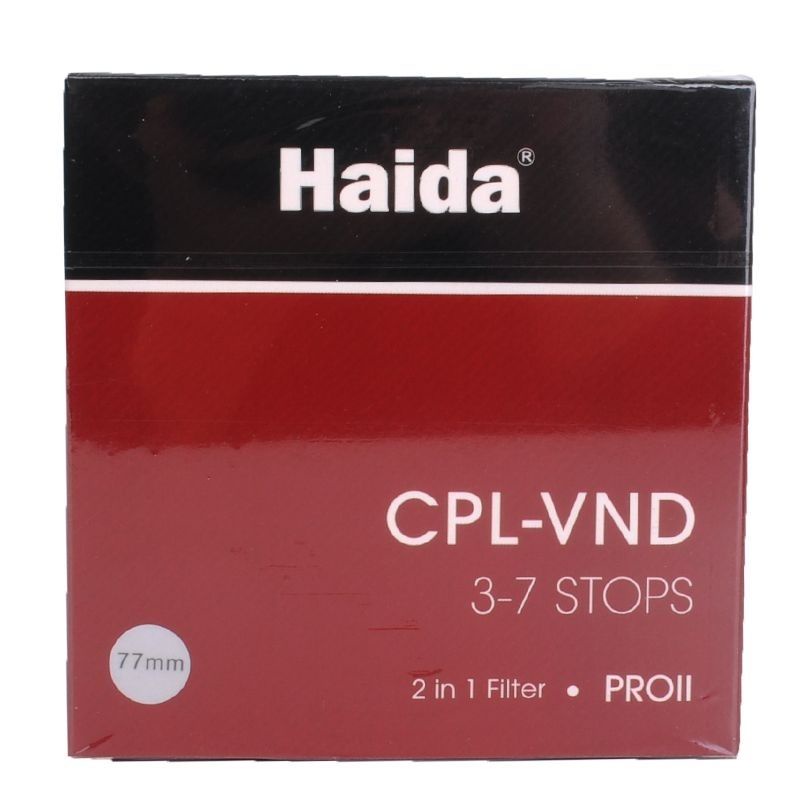 【現貨】Haida海大可調3-7檔cpl偏振減光鏡二合一可變nd濾鏡PROII CPL-VND OPF9