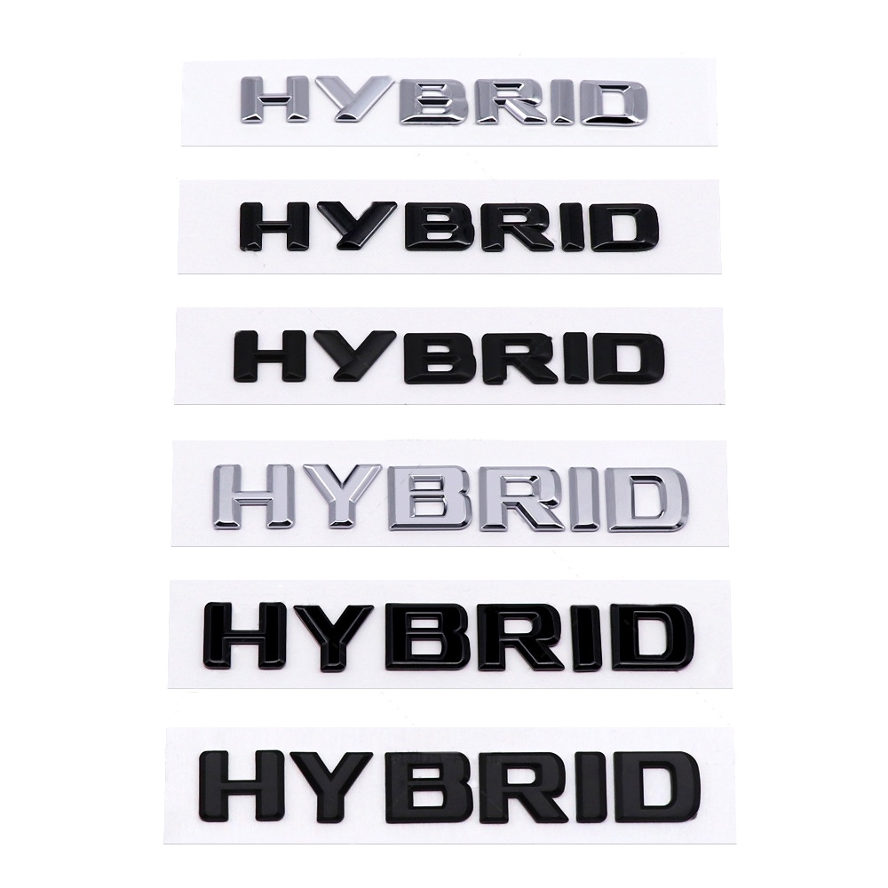 Abs HYBRID 標誌車身後備箱標誌貼紙汽車後徽章貼花梅賽德斯奔馳 W204 W205 W210 W212 W213