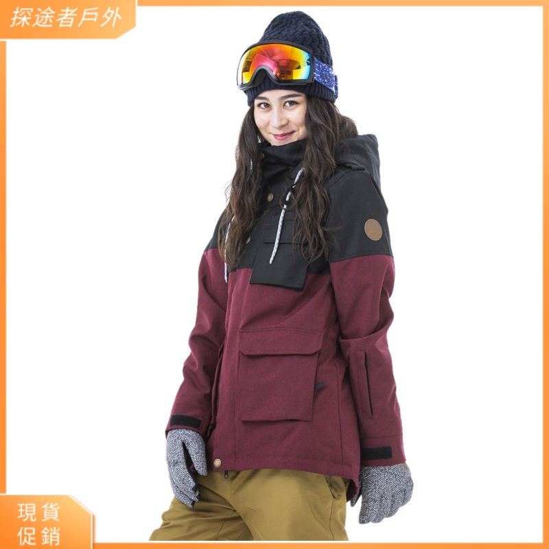 【超值】雪褲 雪衣 滑雪外套 滑雪套裝 滑雪衣 雪外套 日本SECRET GARDEN 女滑雪服防水防風衝鋒衣保暖透氣滑